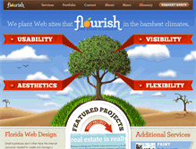 Tablet Screenshot of floridaflourish.com